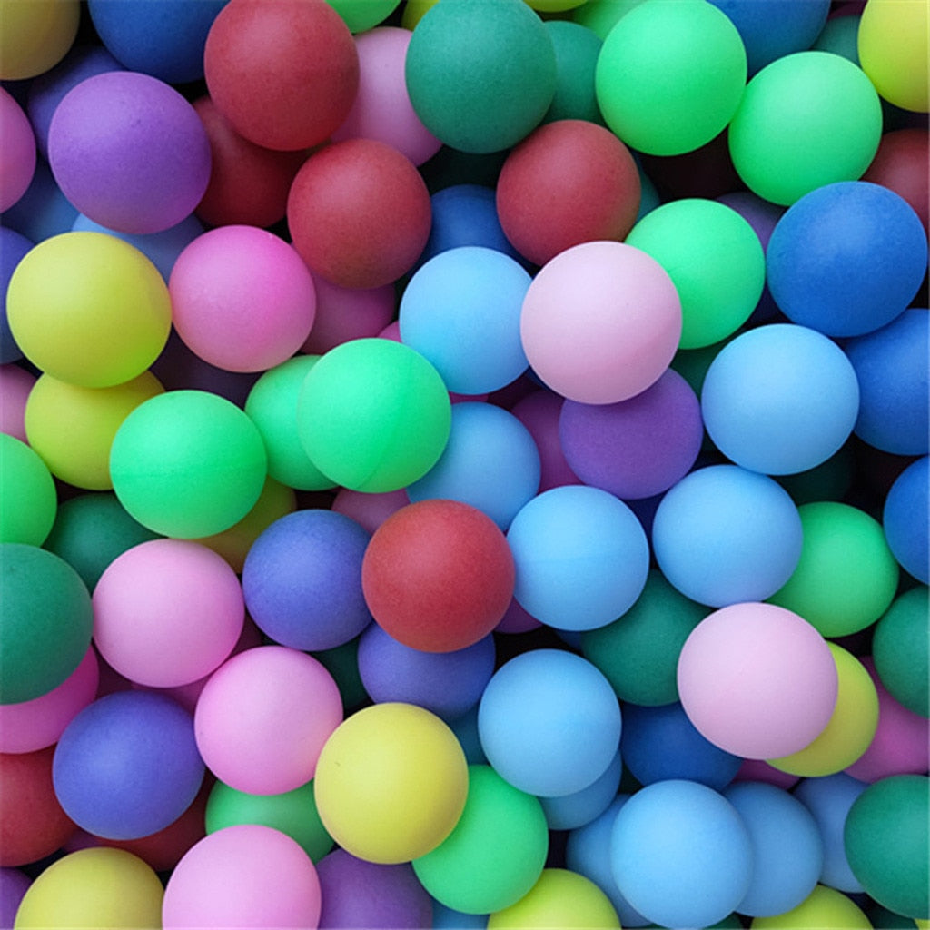 Colored Pong Balls 40mm Entertainment Table Tennis Balls 3 Star Abs Plastic Ping Pong Balls Training Balls d1 Mein Shop