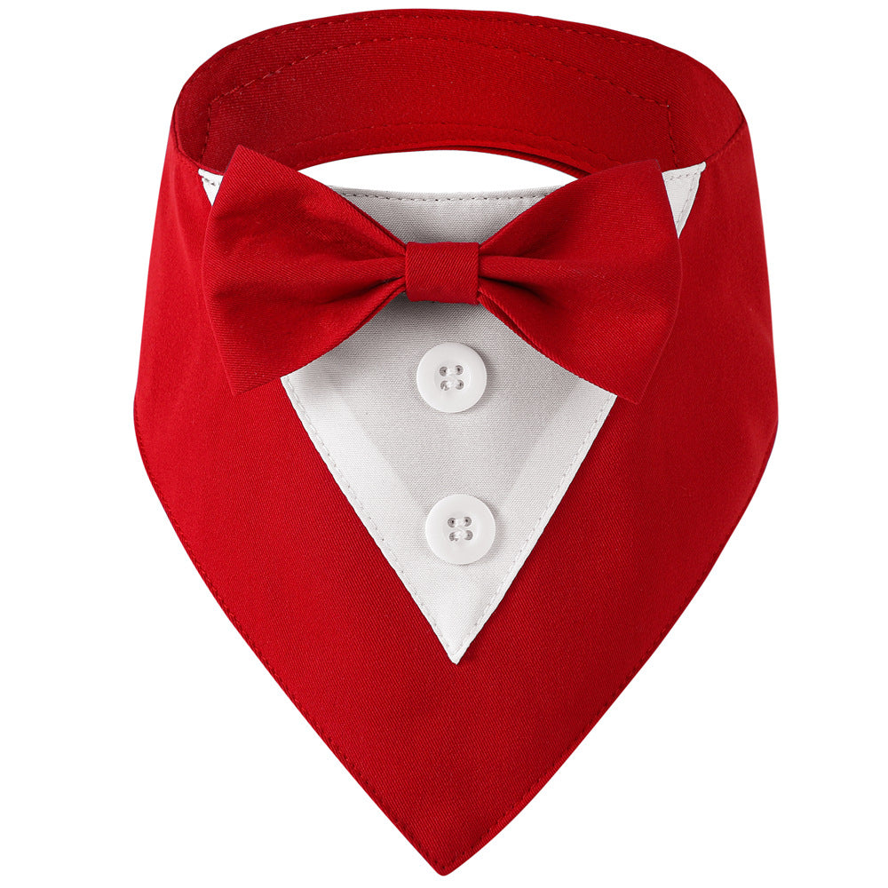 Pet Tie Banquet Suit Triangular Binder Mein Shop